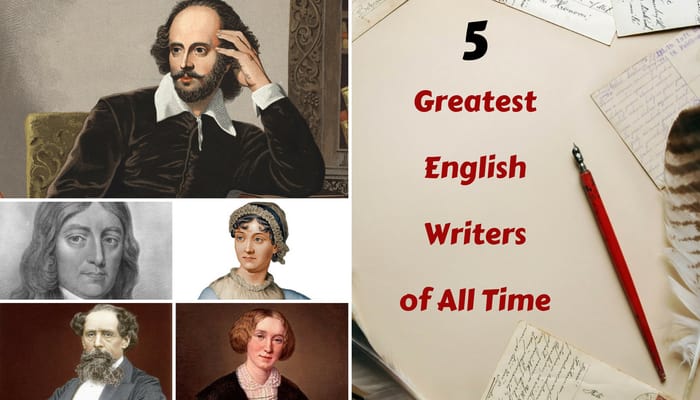 5 best writer in leterary history